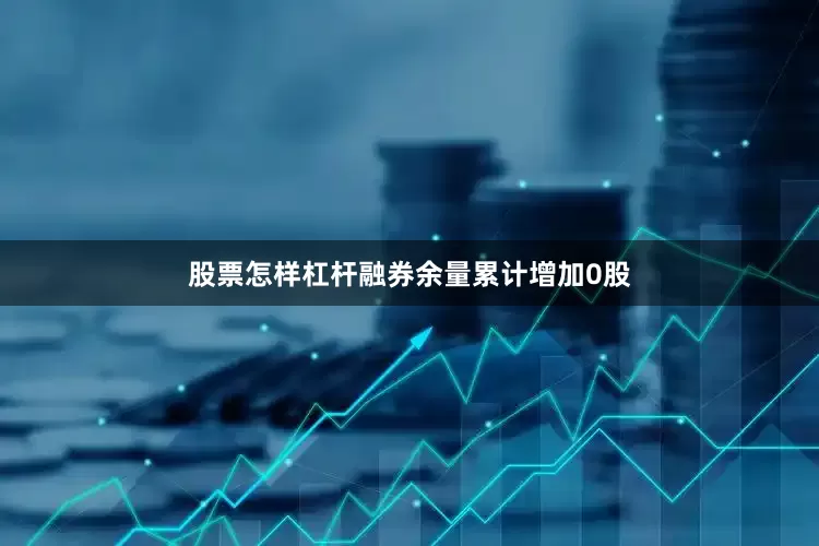 股票怎样杠杆融券余量累计增加0股